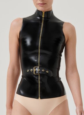 Latex Storm Top & Belt