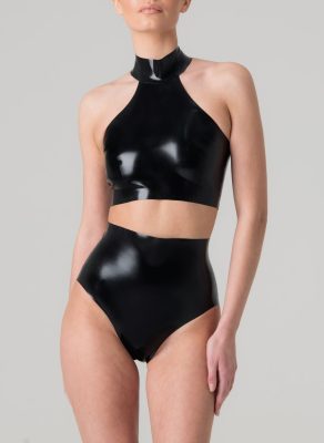 Latex Pop Lingerie Set