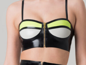 Latex Liaison Bra