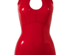 Keyhole Latex Bodysuit