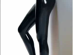 Latex leggings