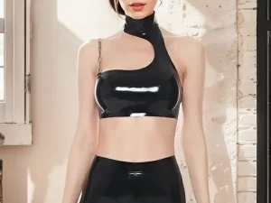 Latex sexier mini Skirt