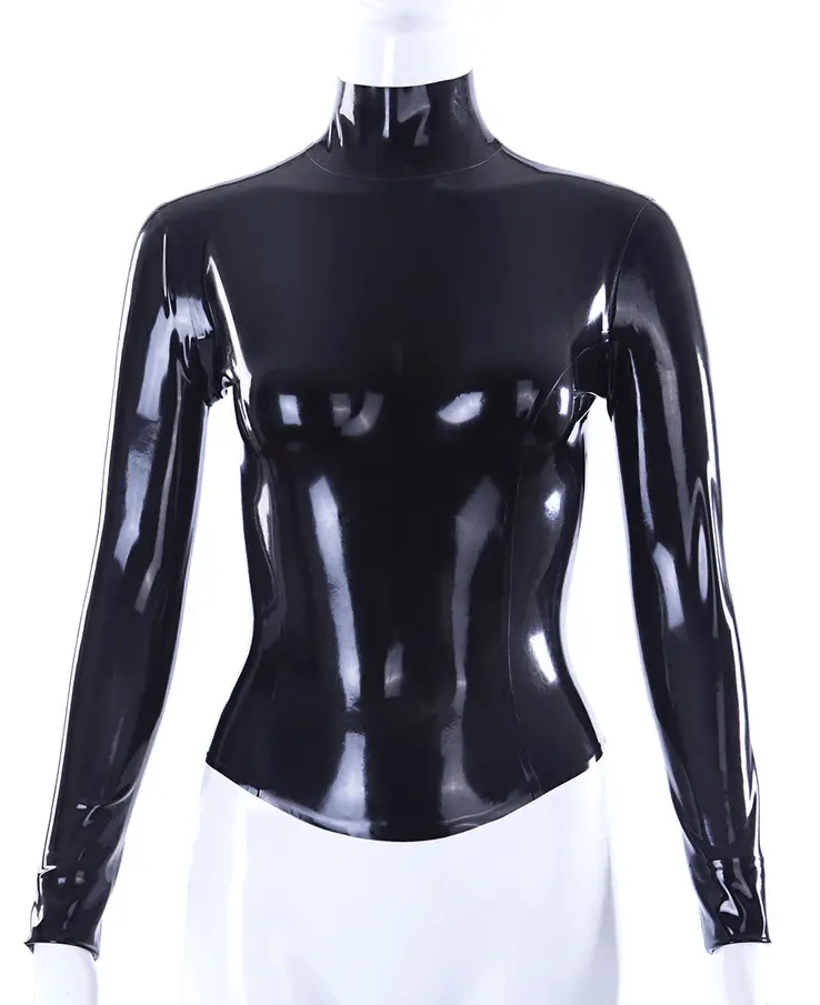 Adriana Latex Crop Top