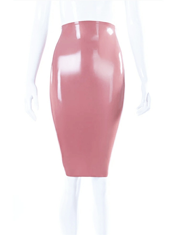 Latex Pencil Skirt