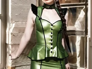 BonBon Latex Skirt