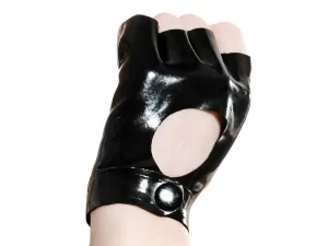 Super cute motorcycle latex gloves