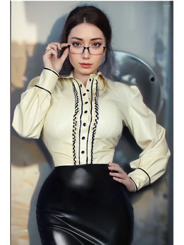 Latex Mistress Blouse