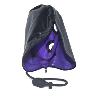 Latex Double Mask With Zip Hood