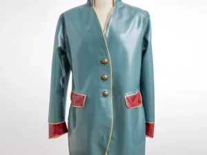 Latex Uniform Frock Coat Nutcracker Outfit