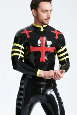 Male Crossway Front Zip Catsuit