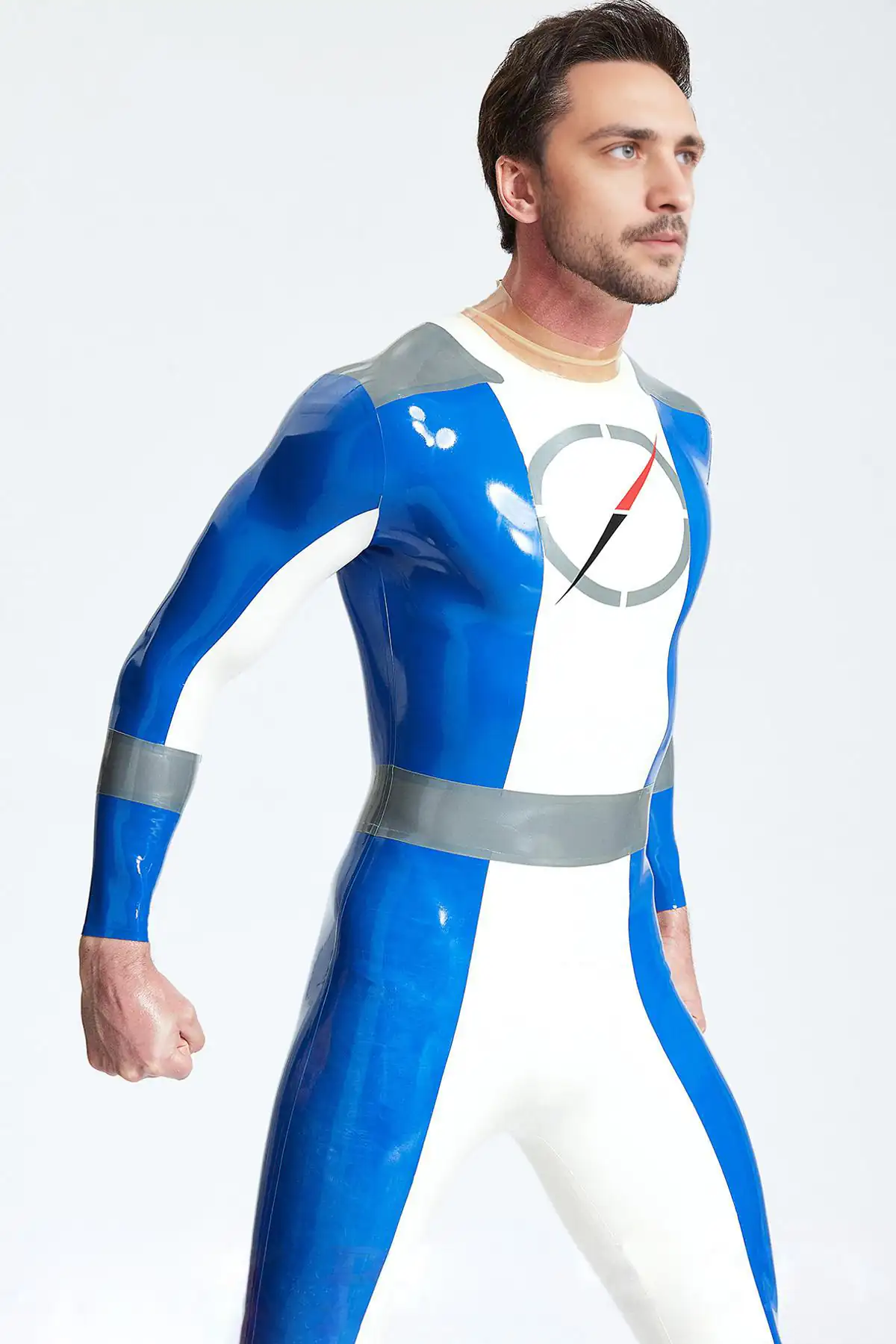 Male Time Traveller Back Zip Catsuit