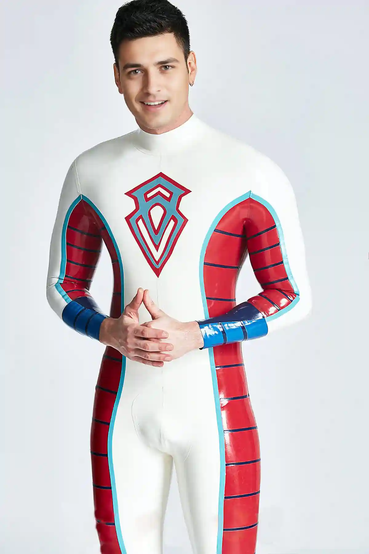 Male Defender Back Zipper Catsuit