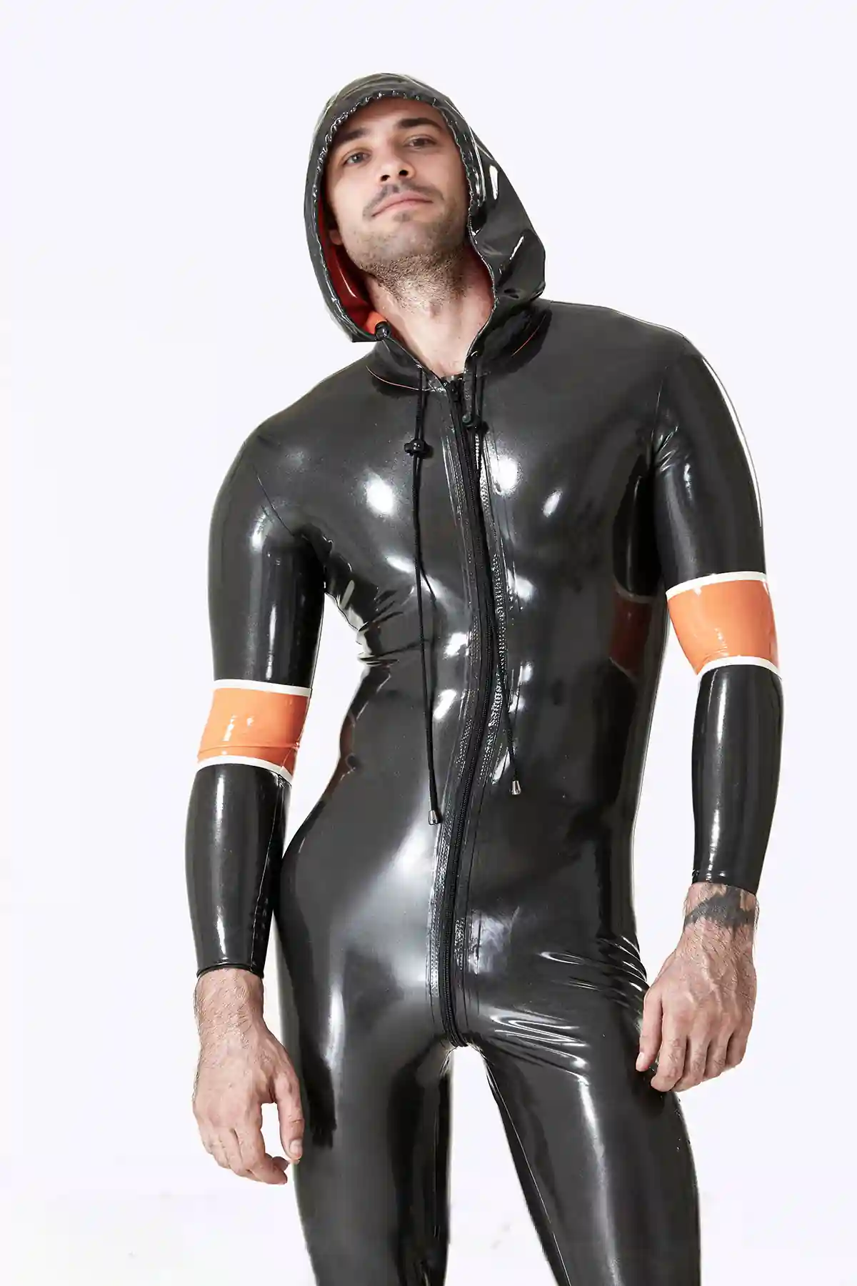 Male Polymorph Back Zip Catsuit