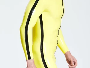 Male Contrast Strips Catsuit