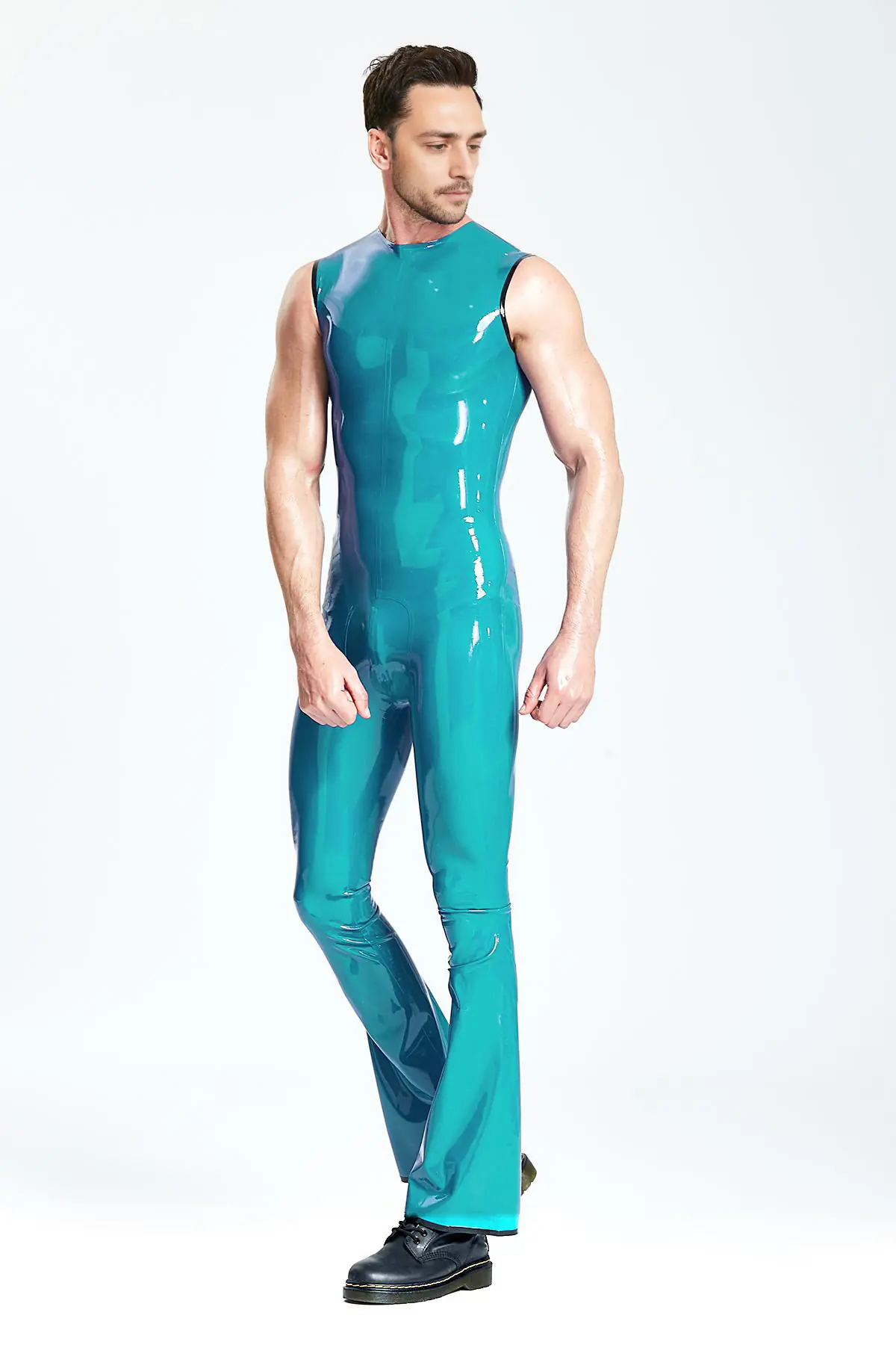 Male Fishtail Stripe Catsuit