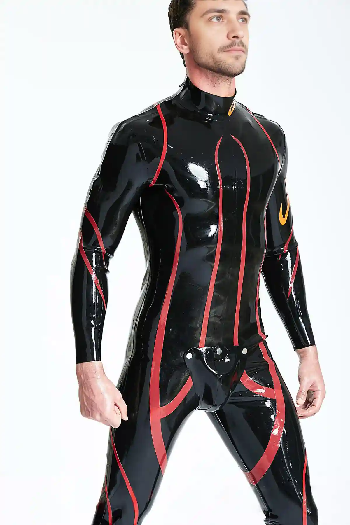 Male Nightwing Catsuit With Feet