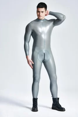 Male Back Zip Sheath Catsuit