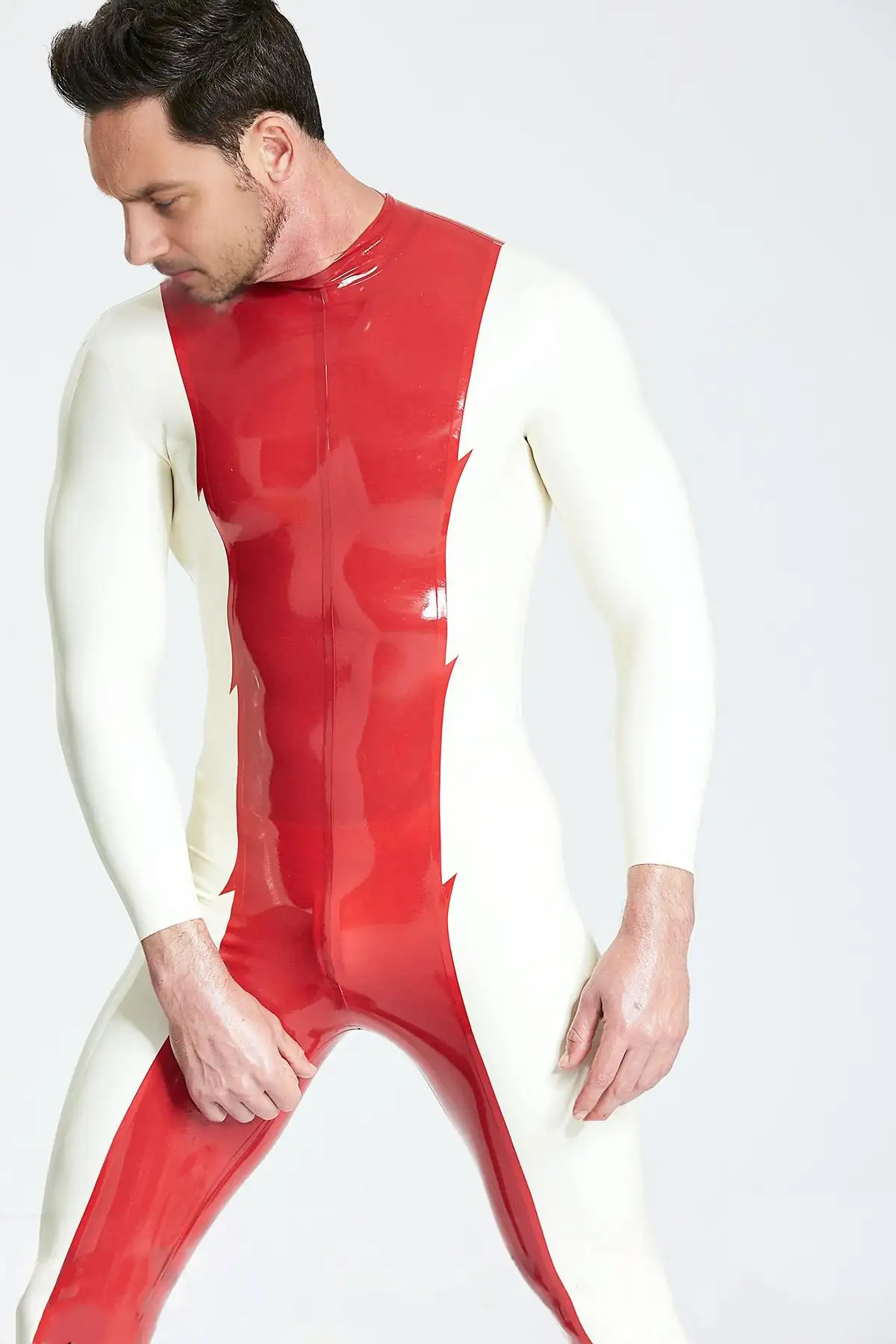 Male Asymmetric Catsuit