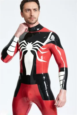 Male Arachnid Back Zip Catsuit