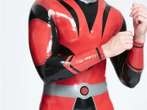 Male Space Force Back Zip Catsuit