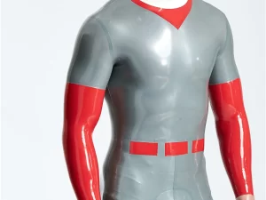 Male Catcher Latex Catsuit