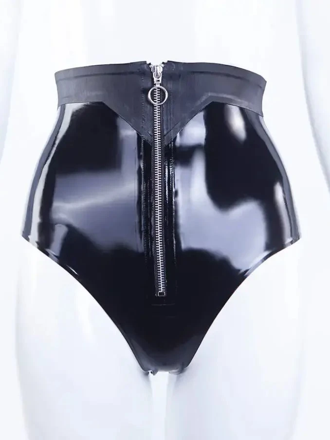 Dominique latex knickers