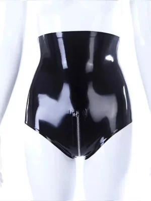 High Waist Knickers W/ Mid Length Zip