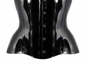 latex underbust corset